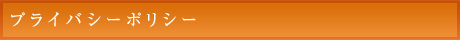 プライバシーポリシー